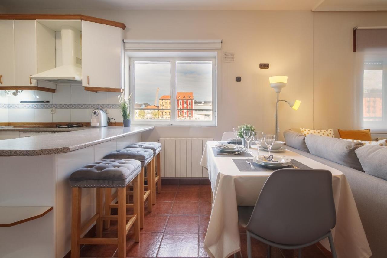 Luminoso Con Vistas A La Ria De Bilbao Apartment Exterior photo