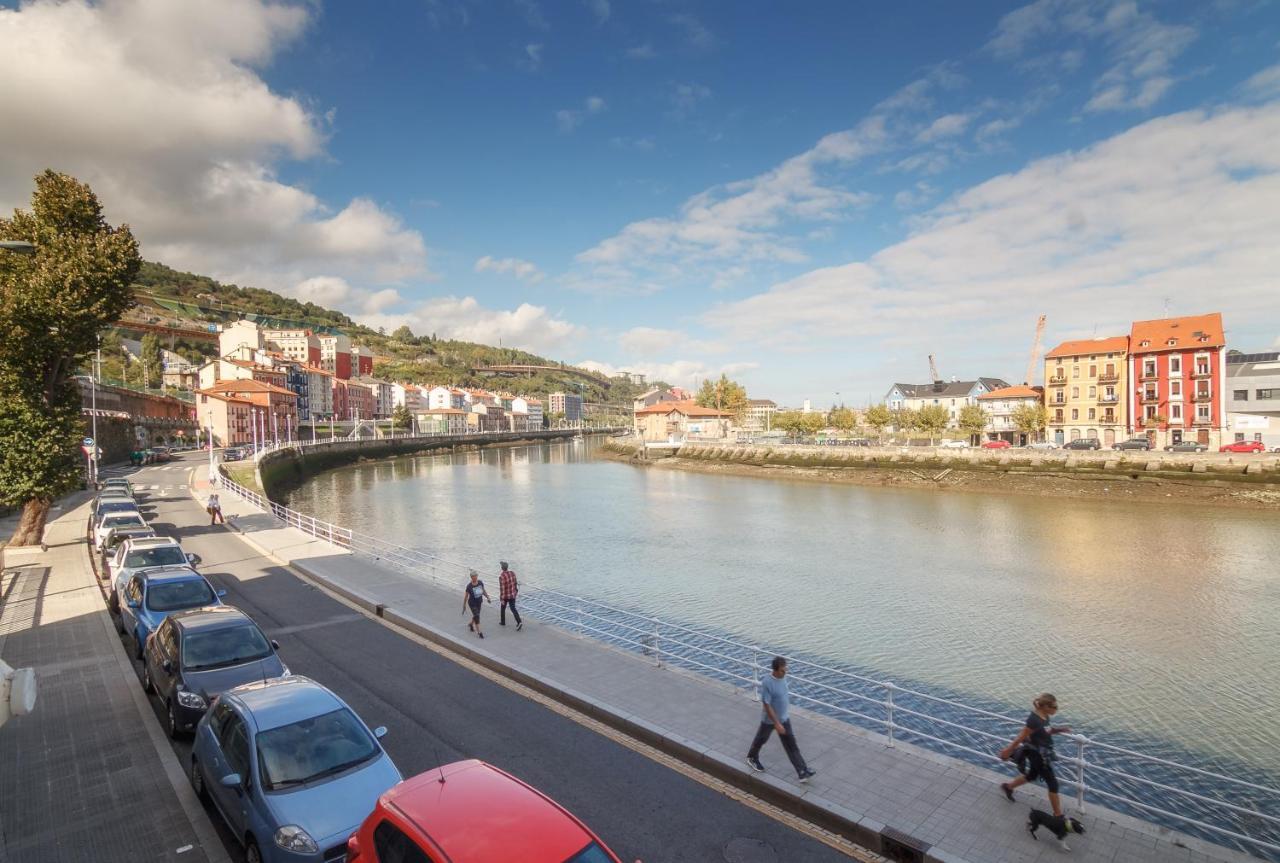 Luminoso Con Vistas A La Ria De Bilbao Apartment Exterior photo